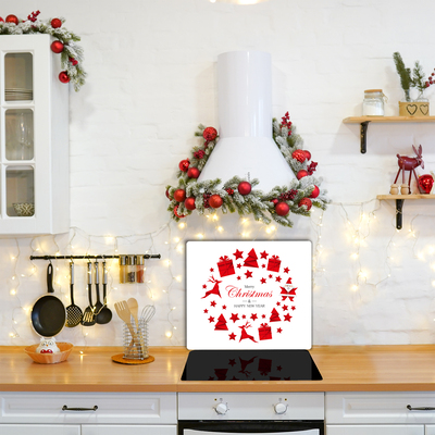 Kitchen Splashback Christmas Holiday Decorations