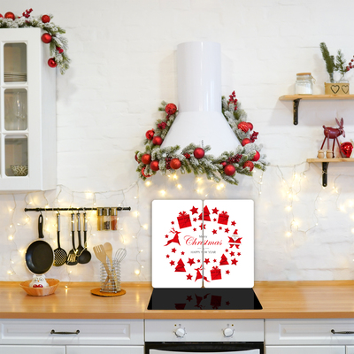 Kitchen Splashback Christmas Holiday Decorations