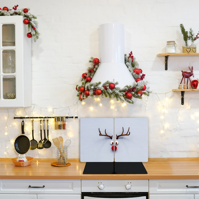 Kitchen Splashback Holy reindeer Rudolf
