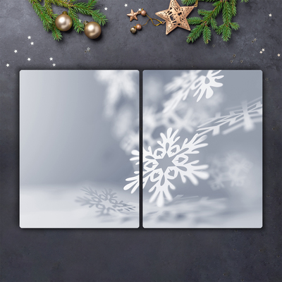 Kitchen Splashback Snowflake Christmas Decoration