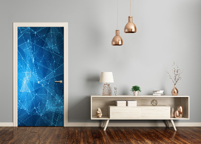 Self-adhesive door wallpaper Constellation