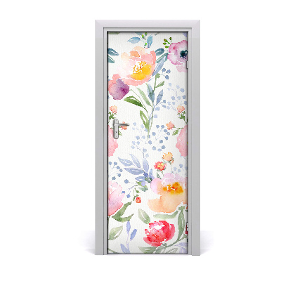 Self-adhesive door wallpaper Maki