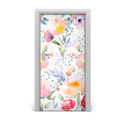 Self-adhesive door wallpaper Maki