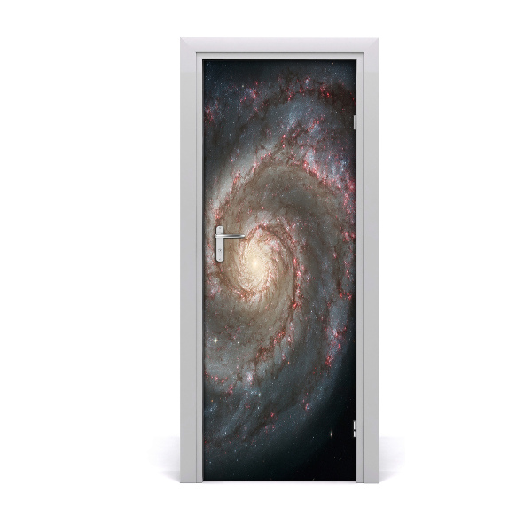 Self-adhesive door wallpaper Nebula