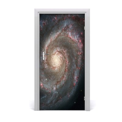 Self-adhesive door wallpaper Nebula