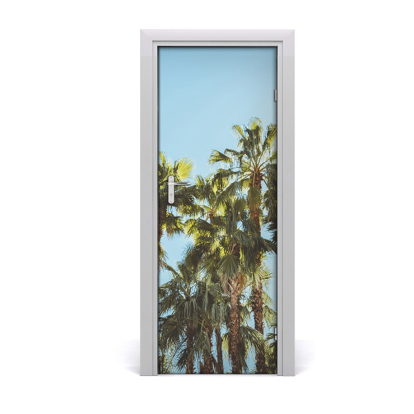 Self-adhesive door sticker Landscapes of palma