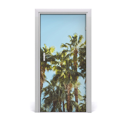 Self-adhesive door sticker Landscapes of palma