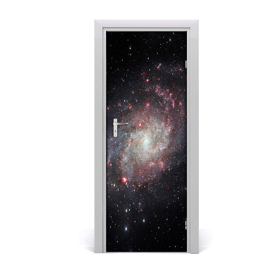 Self-adhesive door wallpaper Nebula