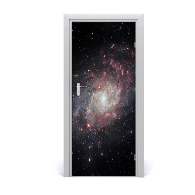 Self-adhesive door wallpaper Nebula