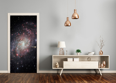 Self-adhesive door wallpaper Nebula