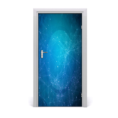 Self-adhesive door wallpaper Constellation