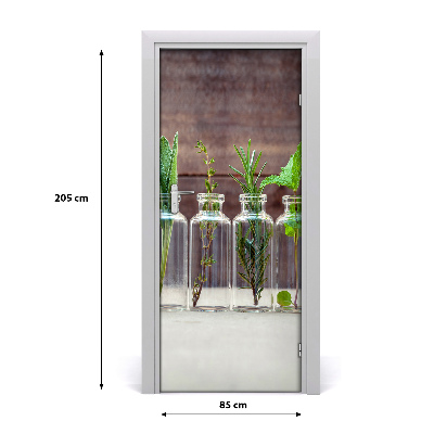 Door adhesive Herbs