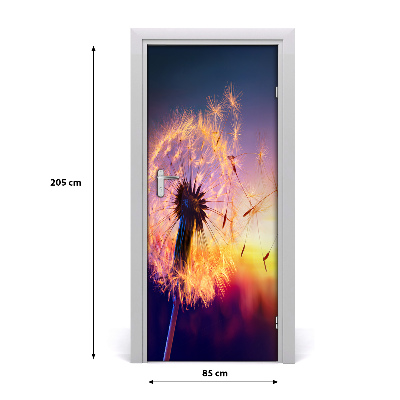 Door adhesive Dandelion