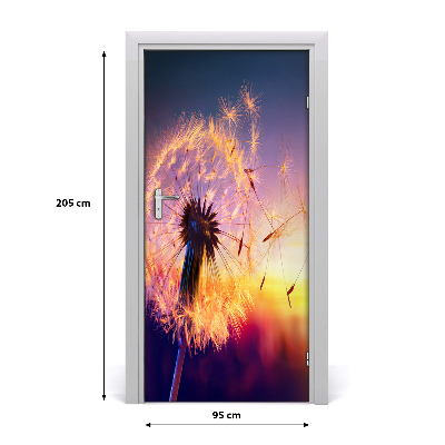 Door adhesive Dandelion