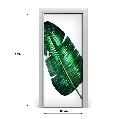 Self-adhesive door veneer Banana leaf