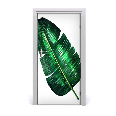 Self-adhesive door veneer Banana leaf