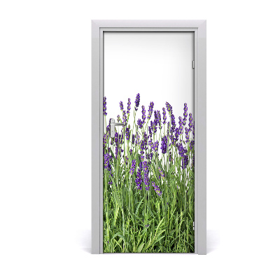 Door adhesive Lavender field