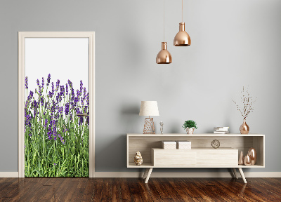 Door adhesive Lavender field