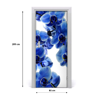 Door adhesive Orchid flower