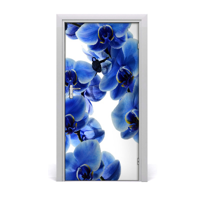 Door adhesive Orchid flower