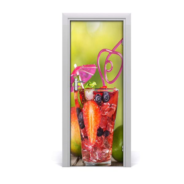 Self-adhesive door veneer Fruit cocktail