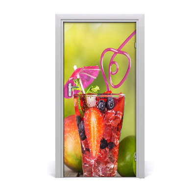 Self-adhesive door veneer Fruit cocktail