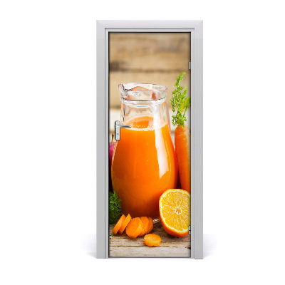 Self-adhesive door sticker Fruit juice