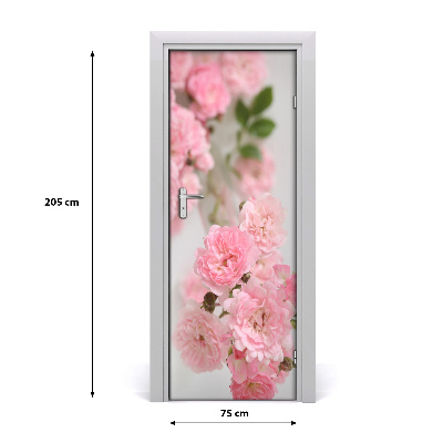 Door adhesive Wild rose