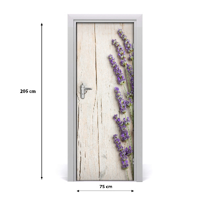 Door adhesive Lavender wood