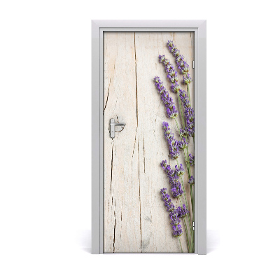 Door adhesive Lavender wood