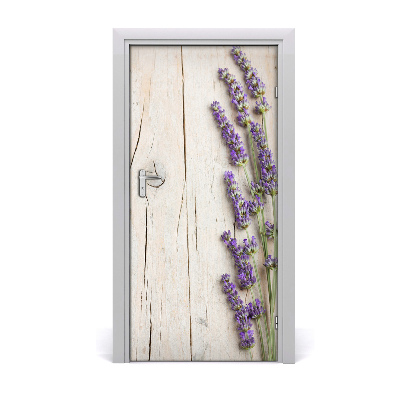 Door adhesive Lavender wood