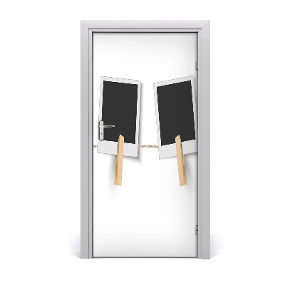 Door wallpaper Photo frames