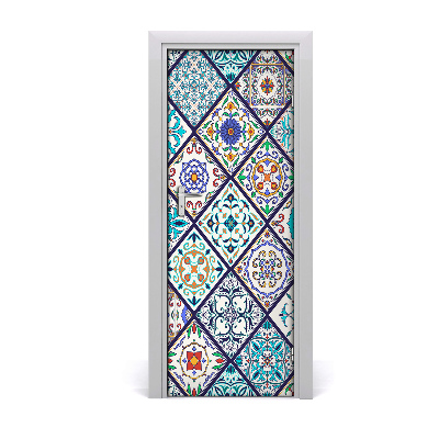 Door wallpaper Ceramic tiles