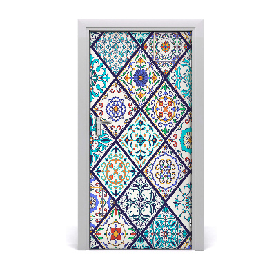 Door wallpaper Ceramic tiles