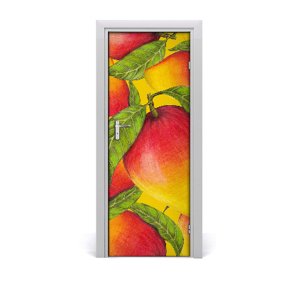 Self-adhesive door sticker Mango