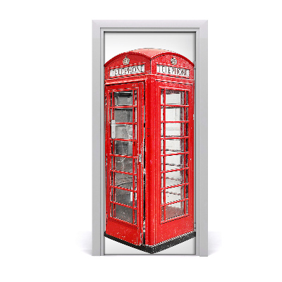 Door wallpaper Telephone booth