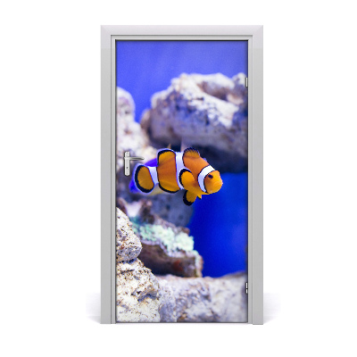 Self-adhesive door sticker Wall nemo fish