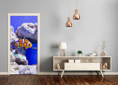 Self-adhesive door sticker Wall nemo fish