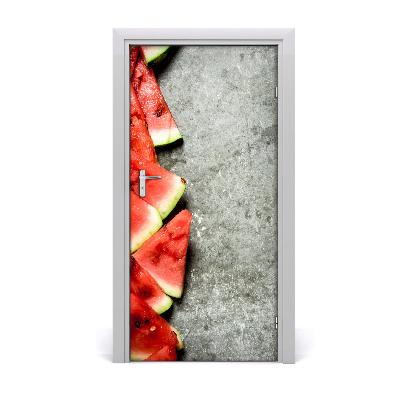 Self-adhesive door sticker Watermelon