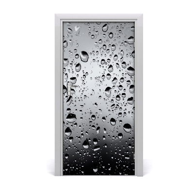 Door wallpaper Drops of water