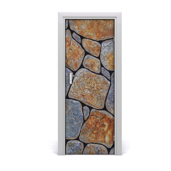 Door wallpaper Stones background