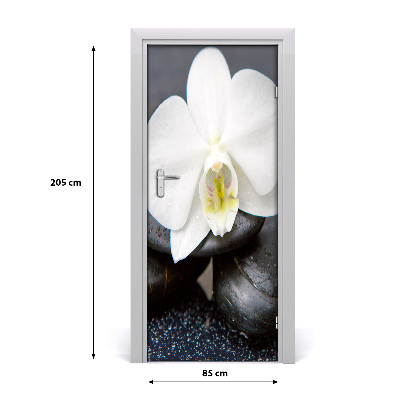 Door adhesive Zen orchid