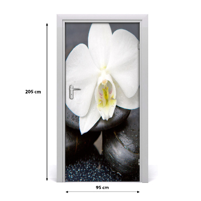 Door adhesive Zen orchid