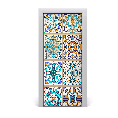 Door wallpaper Ceramic tiles