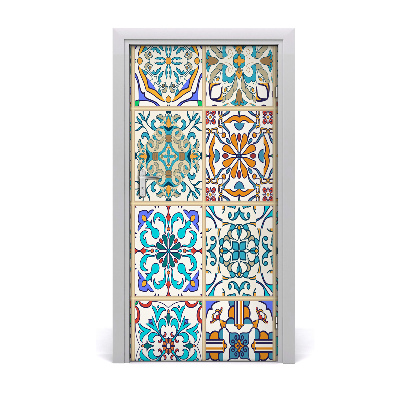 Door wallpaper Ceramic tiles