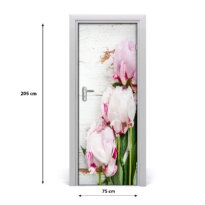 Self-adhesive door veneer Peony