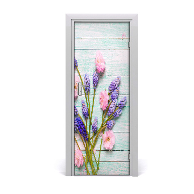 Self-adhesive door veneer Muscari