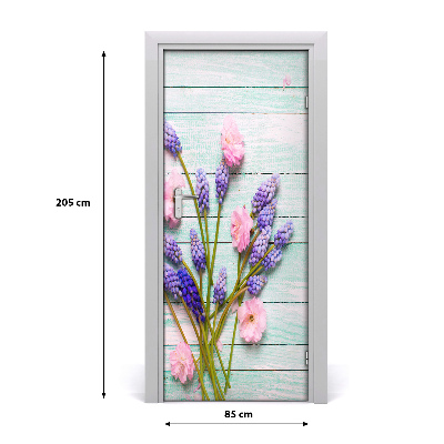 Self-adhesive door veneer Muscari