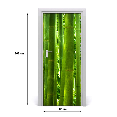 Self-adhesive door veneer Bamboo