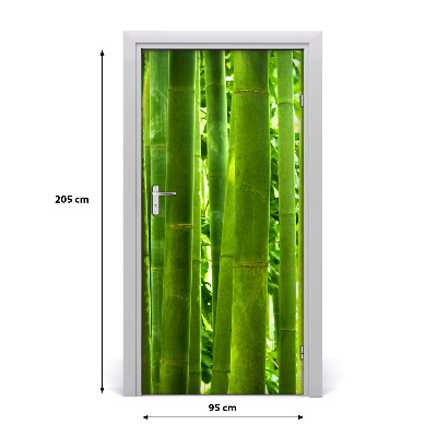 Self-adhesive door veneer Bamboo